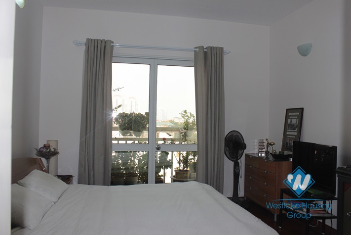 Apartment with 4 bedrooms available for lease in Ciputra, Tay Ho, Hanoi